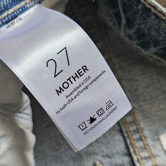 Nwt MOTHER Superior The Huffy Skimp Denim sz.27 - Picture 6 of 16